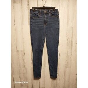 American Eagle Super High Rise Jegging Next Level Stretch Size 8
